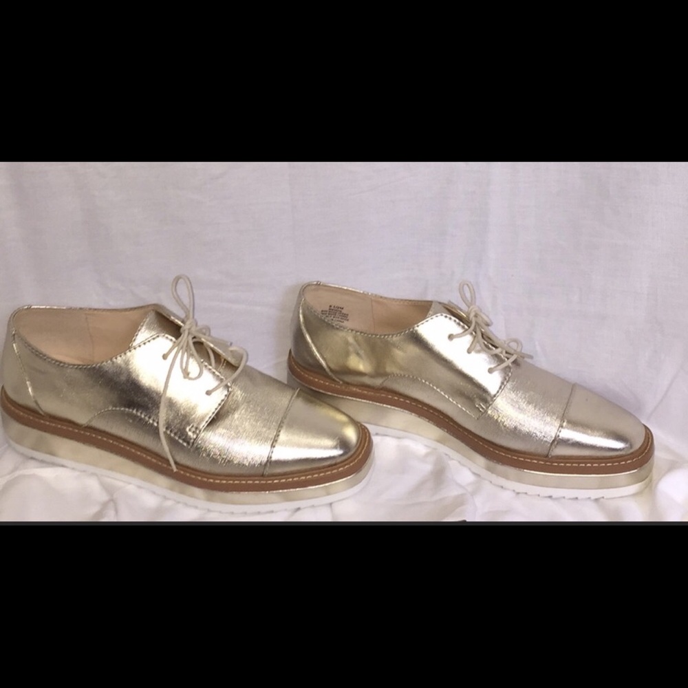 Nine West platform oxfords